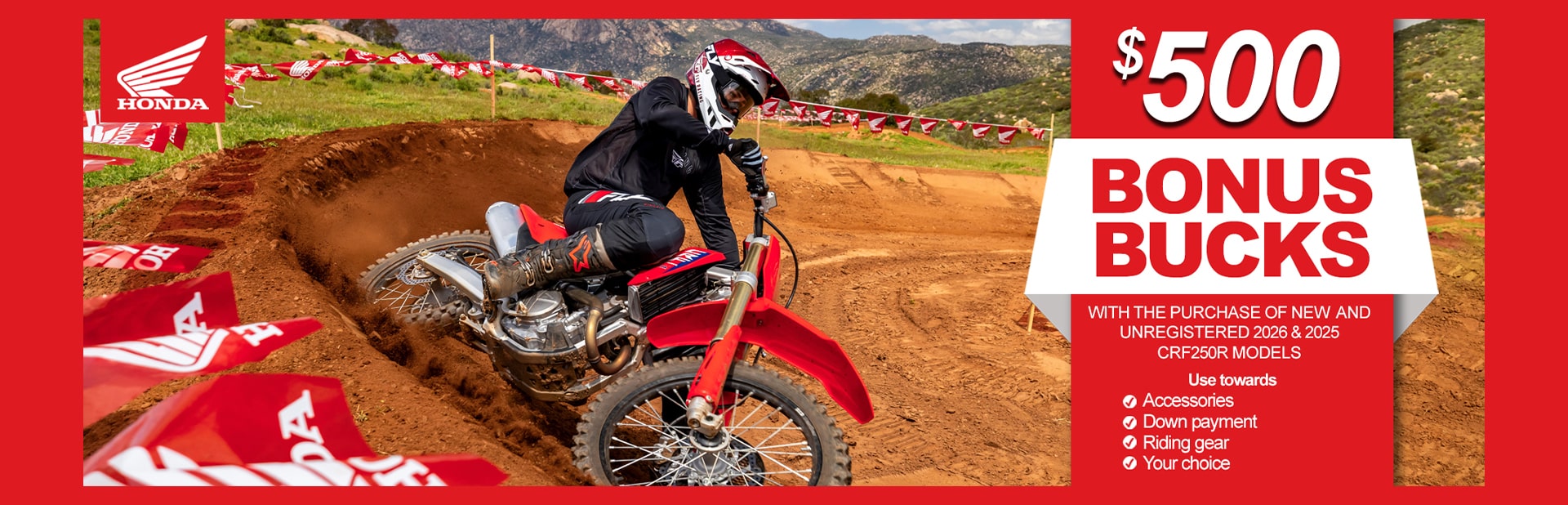 Honda Manufacturer Promotions