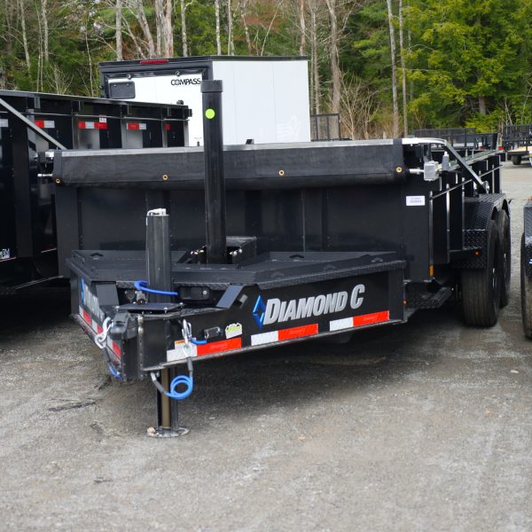 2026 Diamond C Trailers 82"X14' LOW PROFILE TELESCOPIC LPT207 Dump Trailer