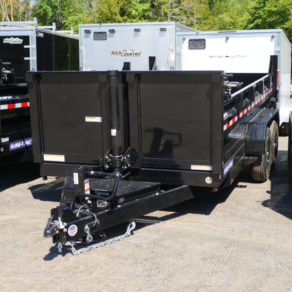 2026 Sure Trac Trailers 82"X14' LOW PROFILE TELESCOPIC Dump Trailer