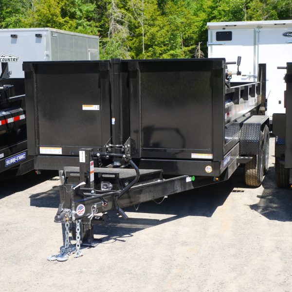 2026 Sure Trac Trailers 82"X14' LOW PROFILE TELESCOPIC Dump Trailer