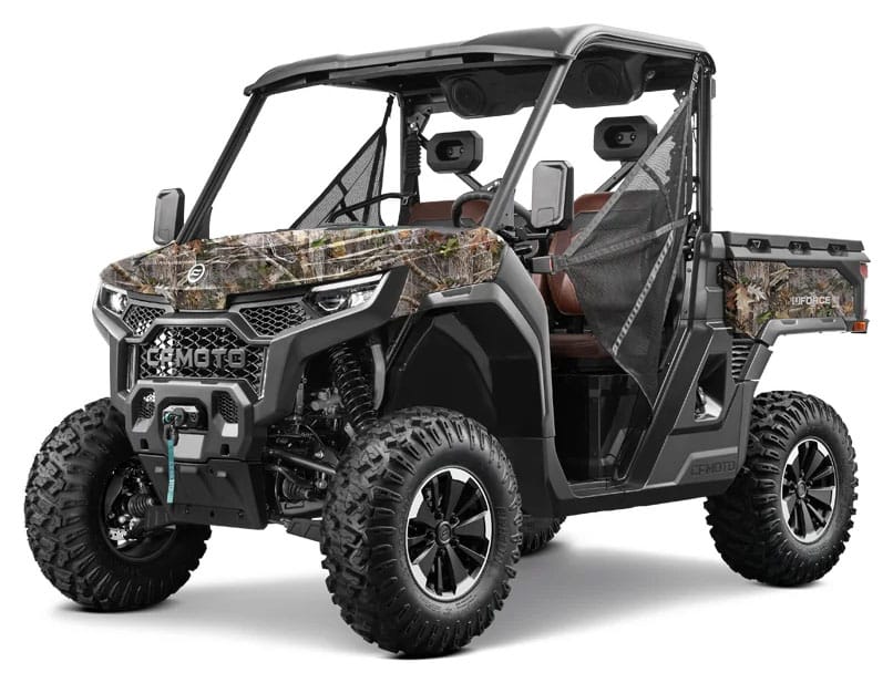 2027 CFMOTO UFORCE U10 PRO EPS IN CAMO 2027 CFMOTO Side-by-Side Models: UFORCE, ZFORCE & XFORCE
