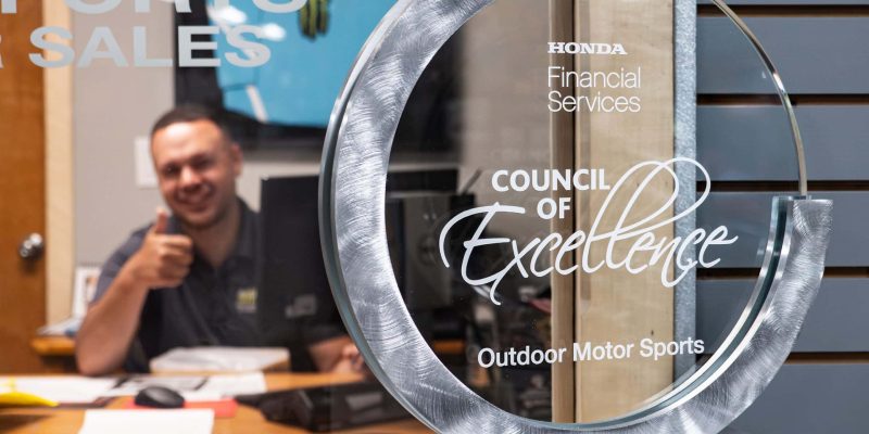 Honda Council of Excellence Award to Outdoor Motorsports